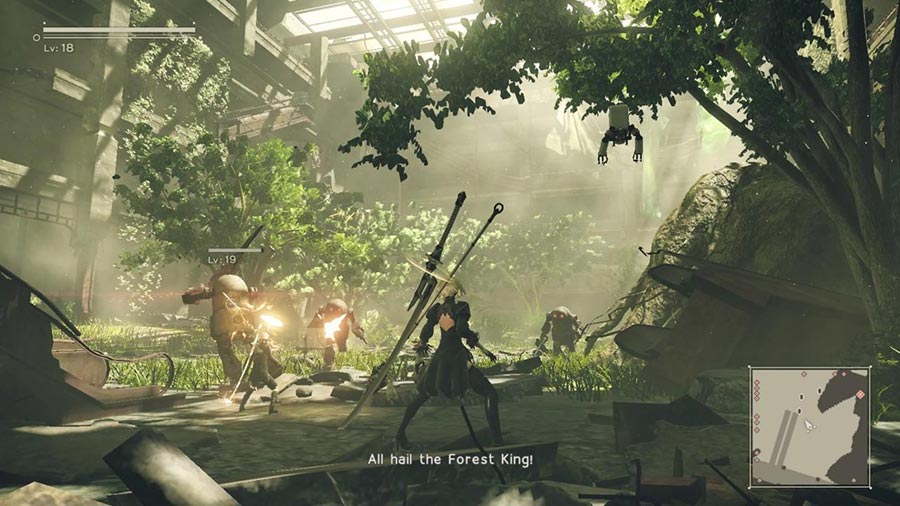 nier automata screenshot