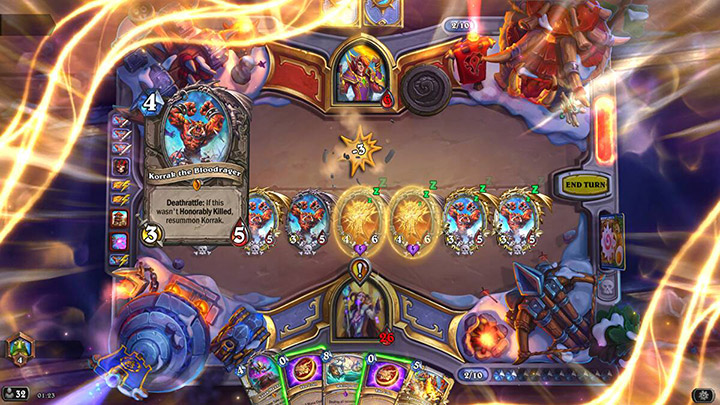 jeu de carte en ligne hearthstone