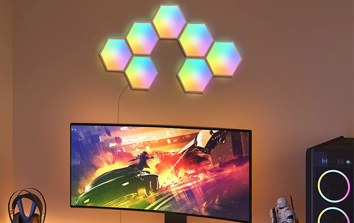 panneaux led lumineux Govee Glide Hexa